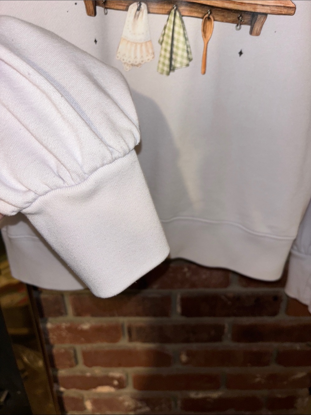 Gap “In My Granny Era” Custom Graphic Sweatshirt Women’s Vintage-Inspired Sz Med - Picture 4 of 6
